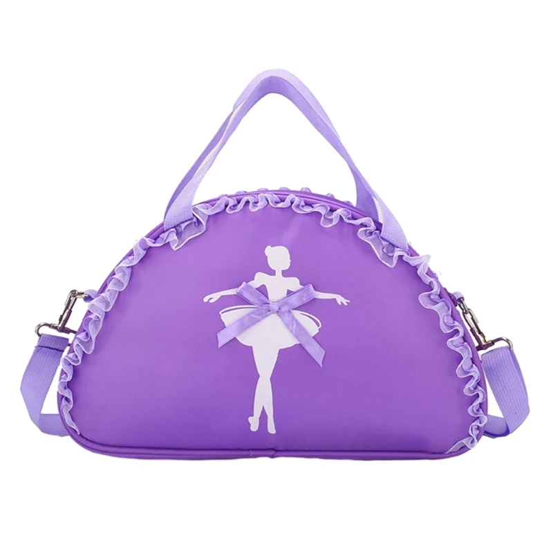 Сумка для балета и танцев милая кружевная сумка с рюшами водонепроницаемая