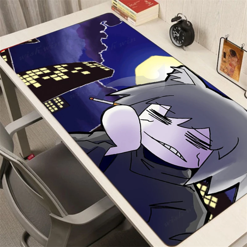 

Neco-Arc Rubber Keyboard Gamer Girl Mouse Pad Anime Gaming Accessories Pc Mousepad Desk Mat Xxl Pad Mause Carpet Office Table