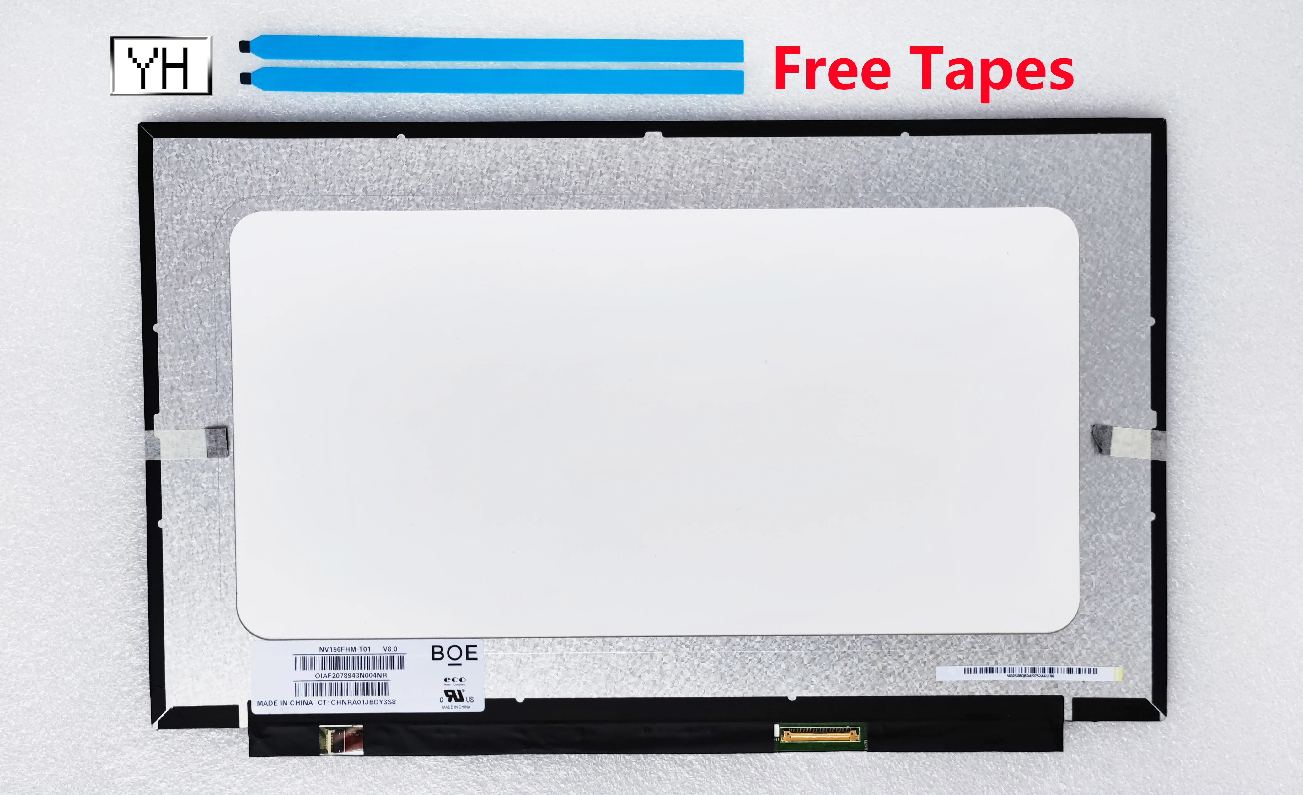 15 6 дюймовый 40pin EDP NV156FHM-T01 V8.0 15.6 светодиодный ЖК-дисплей в сенсорном экране 1920x1080