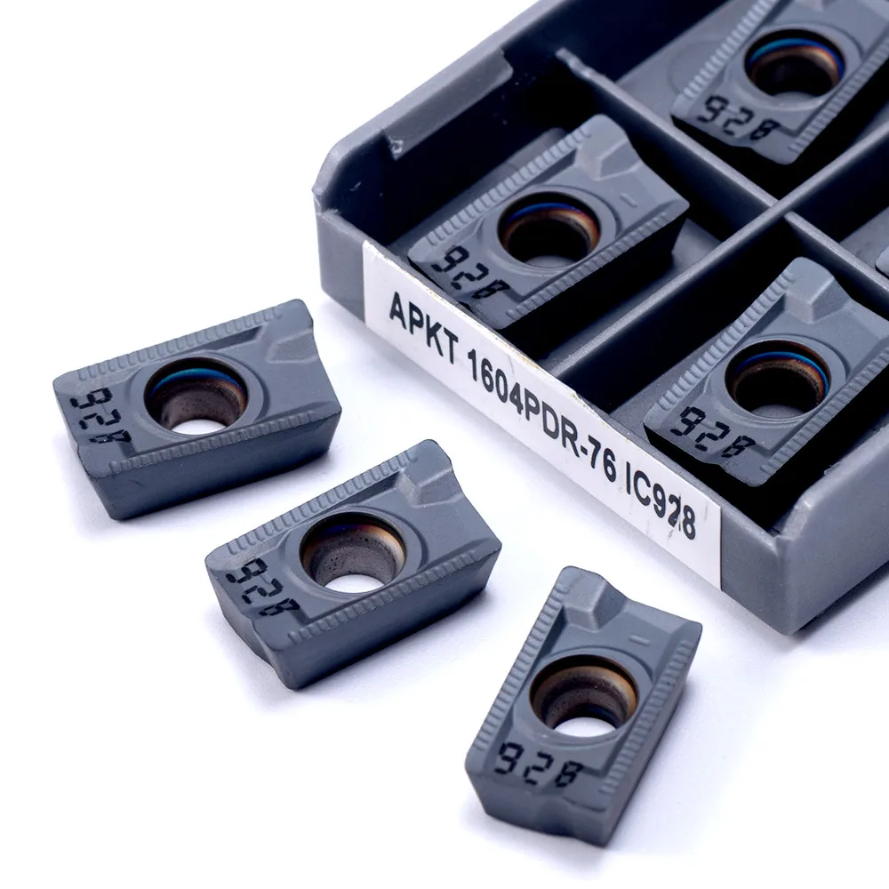 10 шт. APKT1604 76 IC928 карбидная вставка токарный станок фрезерная мельница инструменты