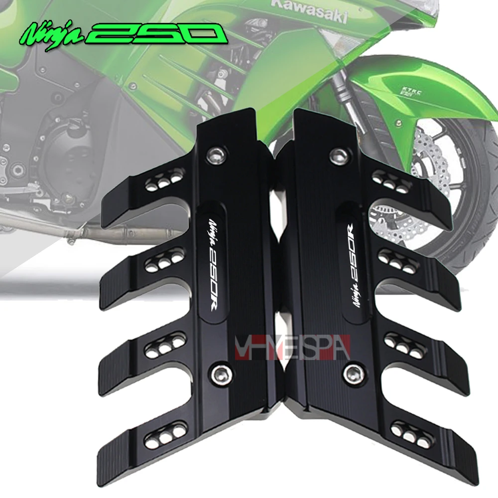 

Переднее крыло мотоцикла, боковая защита, брызговик, Слайдеры для KAWASAKI Ninja 250R, универсальные аксессуары