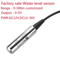 0 5v output submersible water level sensor probe dc24v level transmitter
