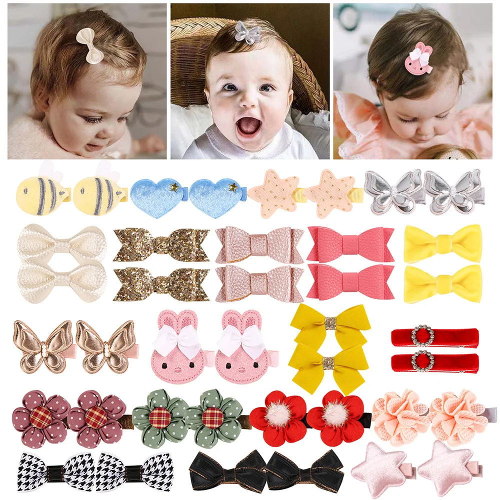 

Hot Sweet Girls Bow Flower Sequins Hairpins Kawaii Barrettes for Kids Princess Headwear Girls Kids Hair Accessories Girls Gifts
