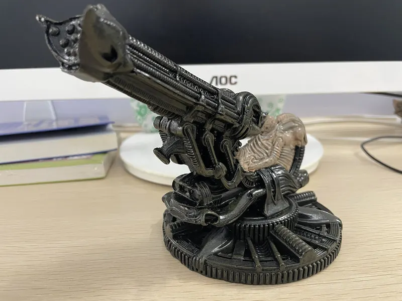 [VIP] Коллекция H.R.Giger AVP Alien vs. Predator Прометей Статуйка космического инженера-артиллериста Модельная фигурка из смолы Игрушка.