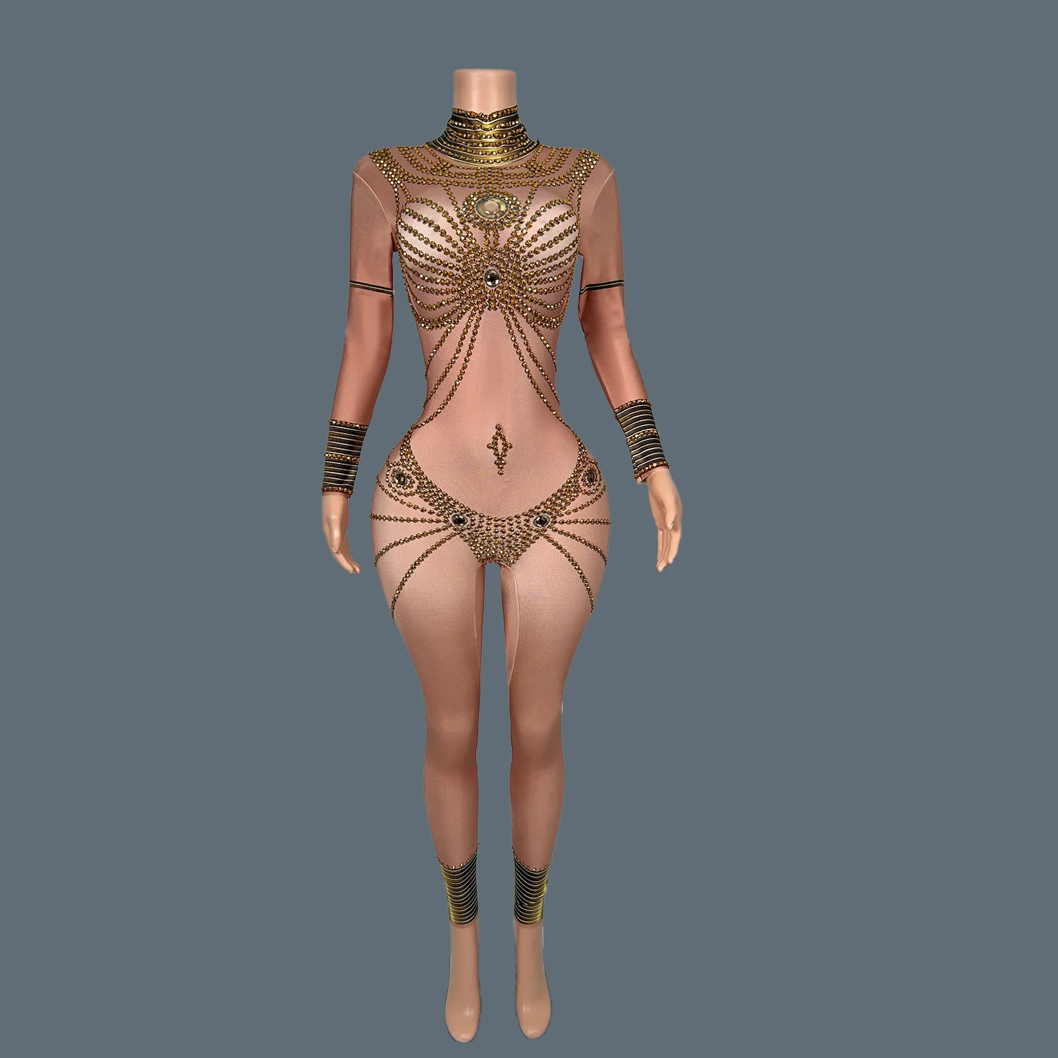 Модный клубный танцор сценический комбинезон для танцев на шесте акробатический