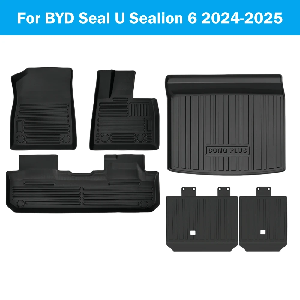 Автомобильные коврики для BYD Sealion 6 Seal U Song Plus DM-i EV 2024 2025 коврик багажника подушка