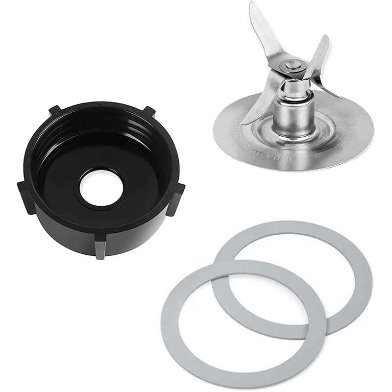 

For Oster Blender Replacement Parts Blender Ice Blade with Jar Base Cap and O Ring Seal Gasket Accessories Parts