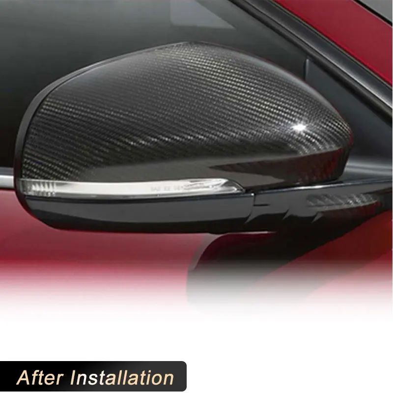 Чехлы на боковые зеркала заднего вида из углеродного волокна для Jaguar F-TYPE 2013-2021