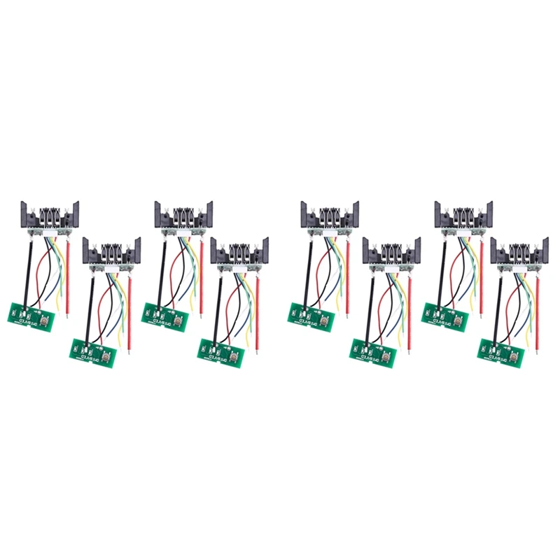

8Pcs DCB200 Li-Ion Battery PCB Charging Protection Circuit Board For Dewalt 18V 20V DCB201 DCB203 DCB204