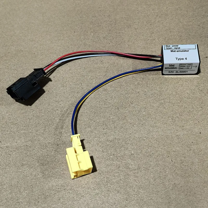 Коврик для использования в автомобильном сиденье Эмулятор датчика обходной