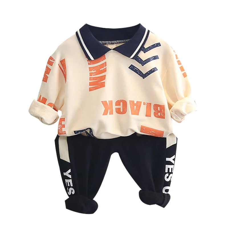 

New Spring Autumn Baby Girls Clothes Suit Children Boys Casual T-Shirt Pants 2Pcs/Sets Toddler Sports Costume Kids Tracksuits