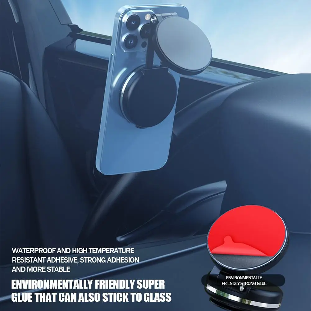 CZ07 Держатель для мобильного телефона с беспроводной зарядкой Магнитная присоска