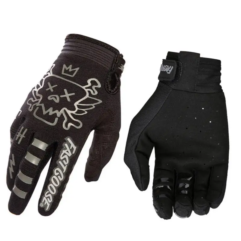 

Comfortable Full Finger Gloves Breathable Motorbike Gloves Anti-slip Anti-sweat Hot Cycling Bike Gloves Horse Riding Racing