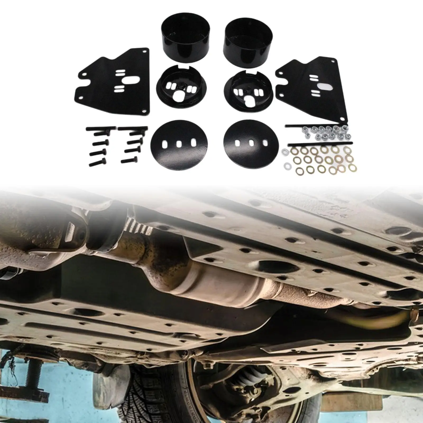 Передний Задний болт на кронштейне пневматической подвески комплект для