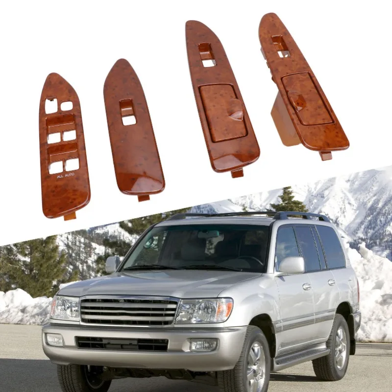 Фото Комплект панели переключателей окон из 4 предметов — совместим с Land Cruiser J100 (1998-2007 гг.) с левым рулем, включает переднюю и заднюю часть, левую и R. №5