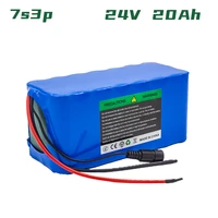24v 20ah 21700 7s3p electric scooter lithium battery for electric bike built in 15a bms with 2a charger