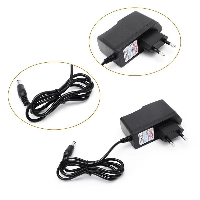 

New 5.5mm x 2.1mm AC Converter Adapter DC 3V 1A Power Supply Charger EU Plug