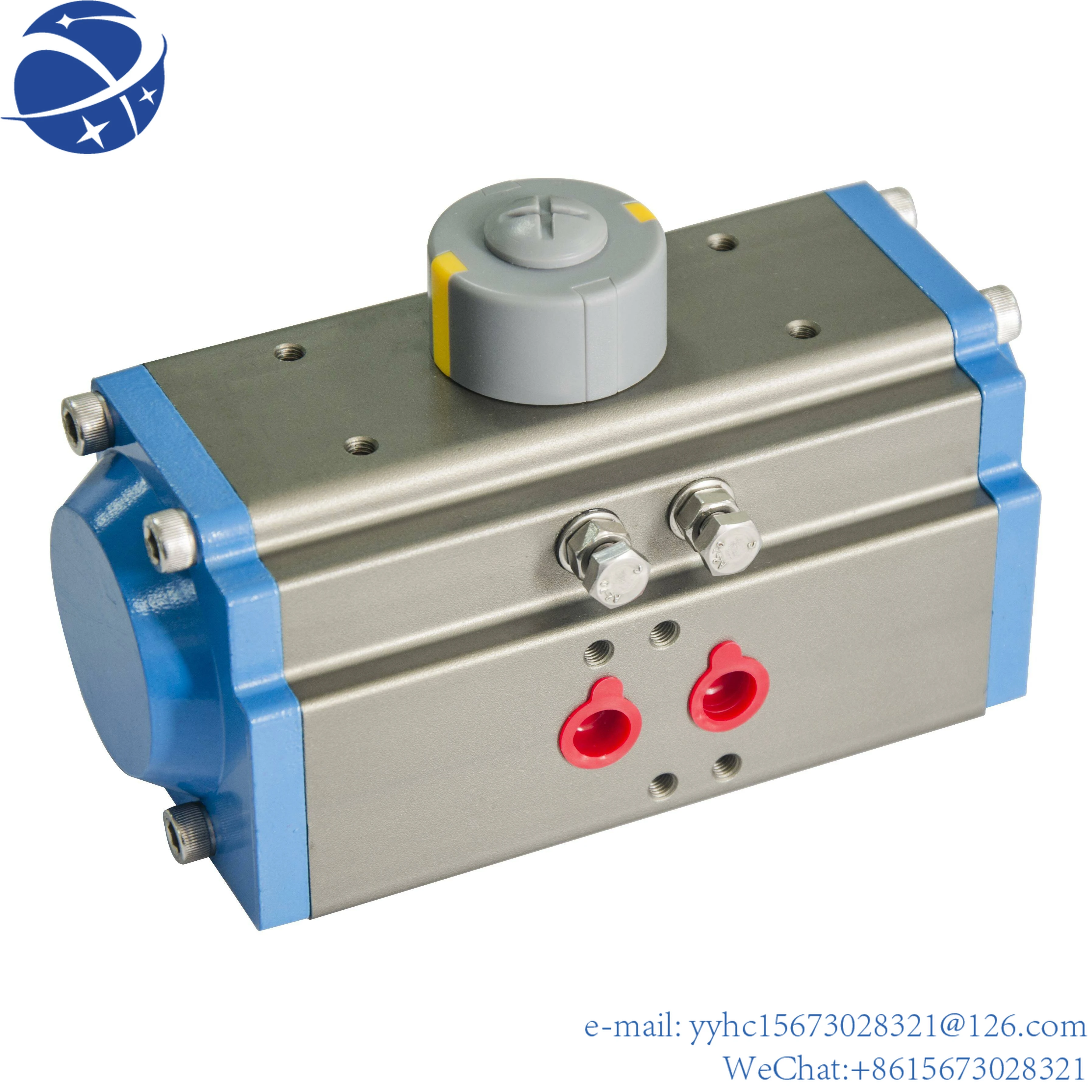 

*YunYi RAT160-DA AT Series 90 Degree Double Acting Spring Return Small Pneumatic Cylinder Rotary Actuator