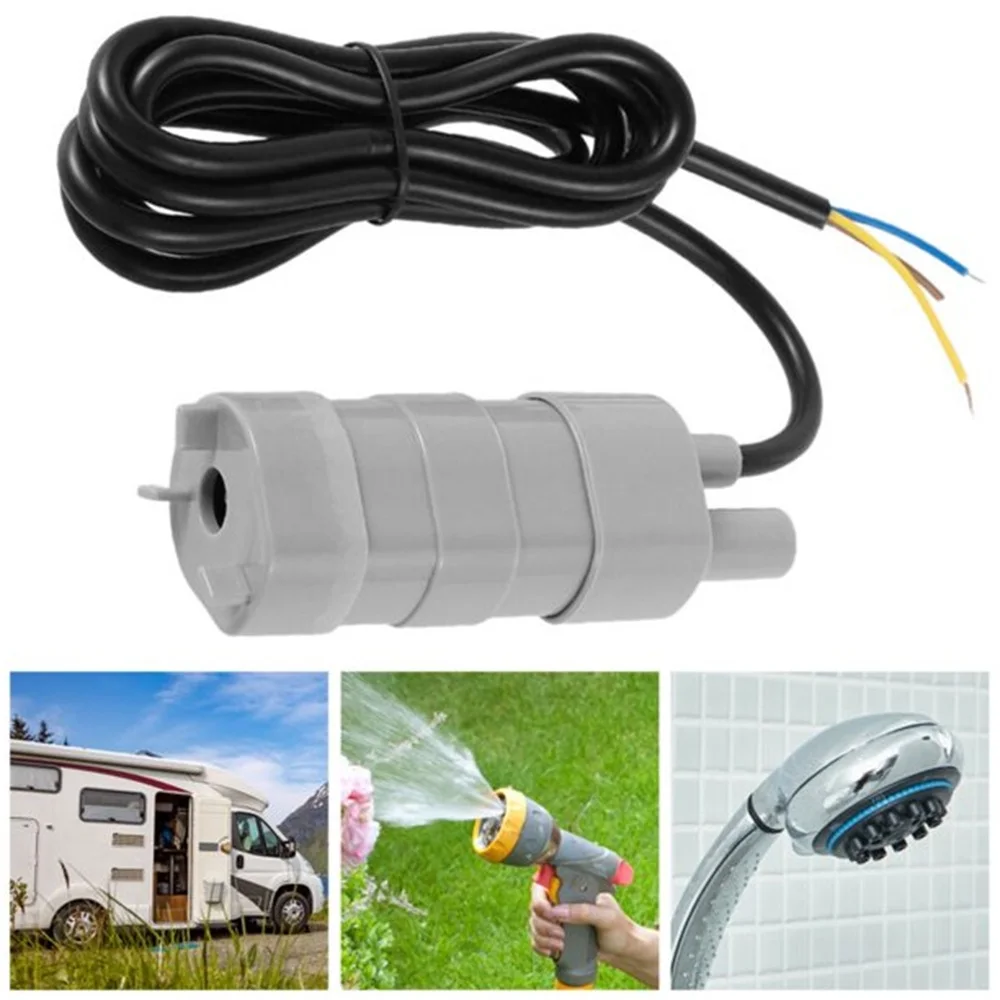 

Plastics Pump 12V Submersible Water Pump Camper Motorhome High Flow Whale Pump 1000L/H 5M High Quality Durable Engineering