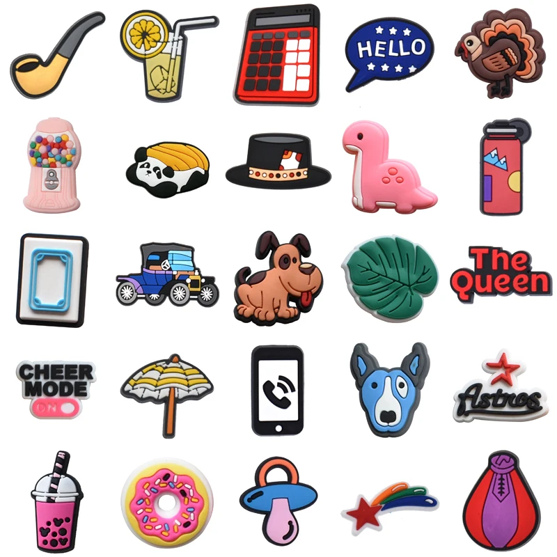 

Kids Women Charm Shoes Accessories Boy Men Wholesale Bulk Set Jeans Packs Para Pins Girl Shoe Charms Decorations for Crocs Gifts