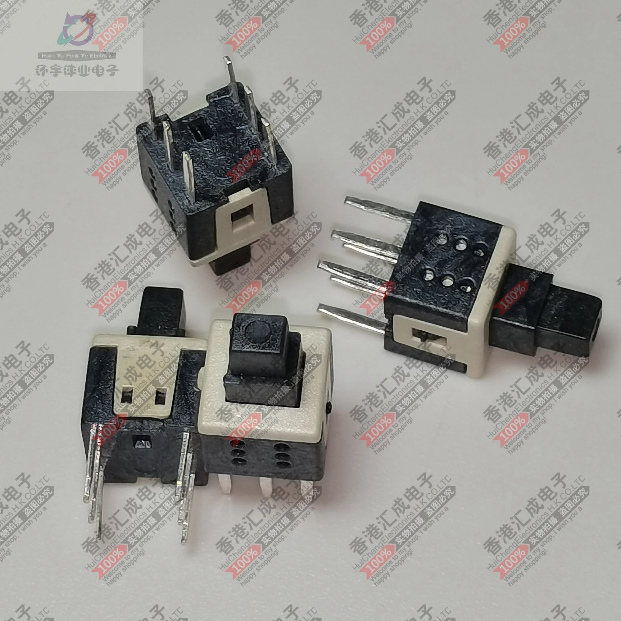 SP-2211 прямоугольный поршень self-кнопка блокировки переключателя открытый двухрядный 6-контактный Микропереключатель с замком, новый оригина... (art.: 3920bf649f141) - 3920bf649f141