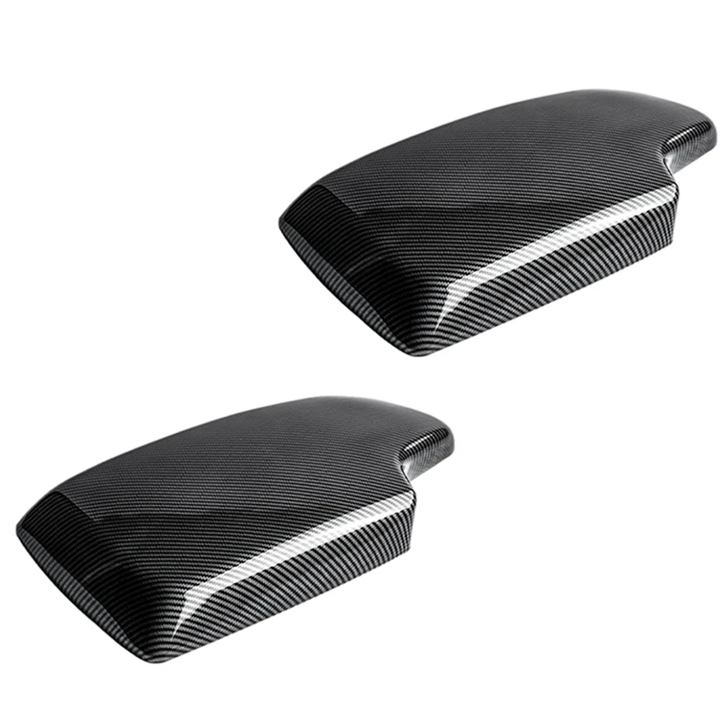 2 шт., накладка на подлокотник центральной консоли из углеродного волокна для BMW 3, 3GT, 4 серии, E90, F30, F31, F34, F32, F36, F34, 2013-2019