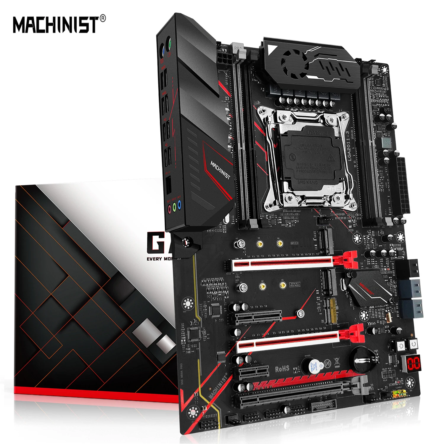 

MACHINIST X99 материнская плата LGA 2011-3 Поддержка Xeon E5 V3 V4 серия процессор ЦП DDR4 оперативная память NVME SATA USB 3,0