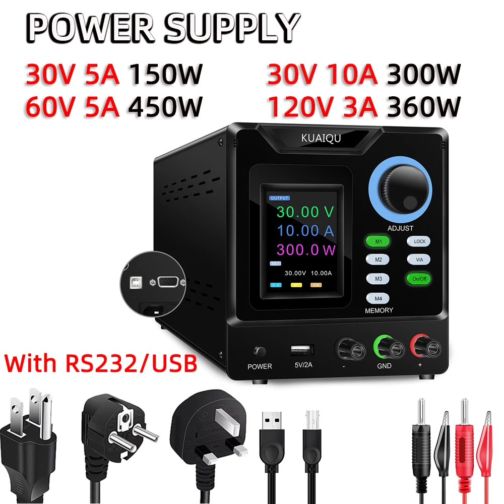 Регулируемый лабораторный источник питания постоянного тока, 30 в, 10 в, лабораторный 60 в, 5 А, 120 В, 3 А, стабилизатор напряжения, переключение