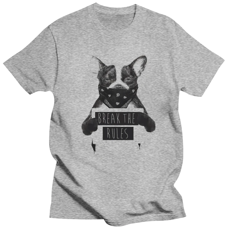Новая мужская футболка Bad Dog Prioner с принтом коротким рукавом хипстерская забавная