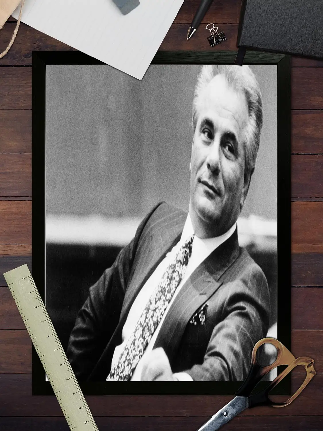 Плакат на холсте John Gotti и настенное искусство печать с изображением современная