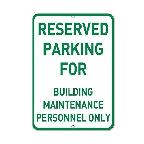 Металлический знак отличный алюминиевый жестяной парковка предназначена только