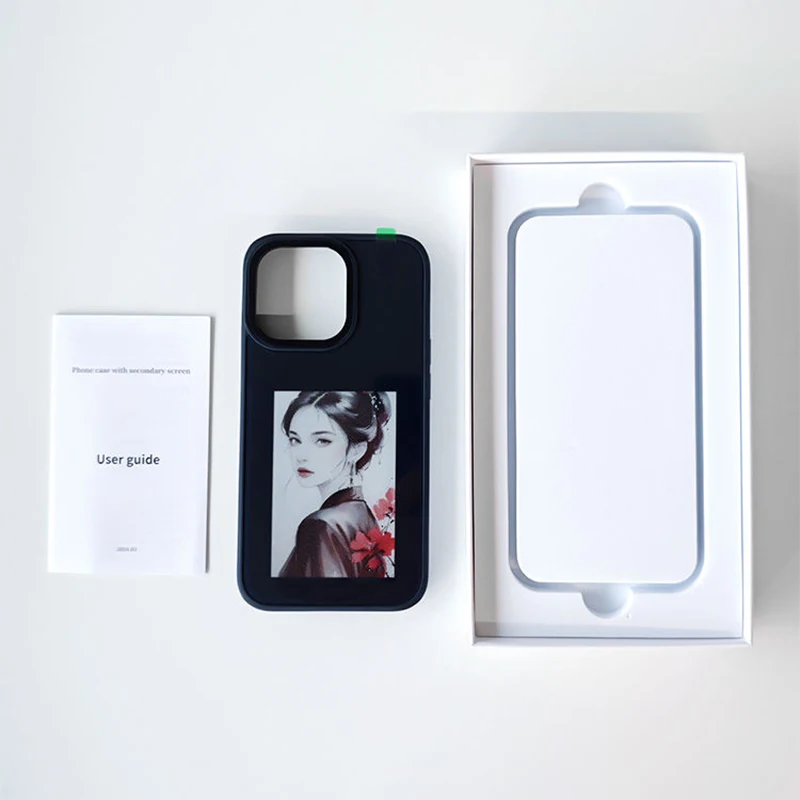 Фото Новинка: Чехол для телефона с NFC и E-ink дисплеем, умный чехол для фото, DIY чехол для iPhone 14 Pro Max №5