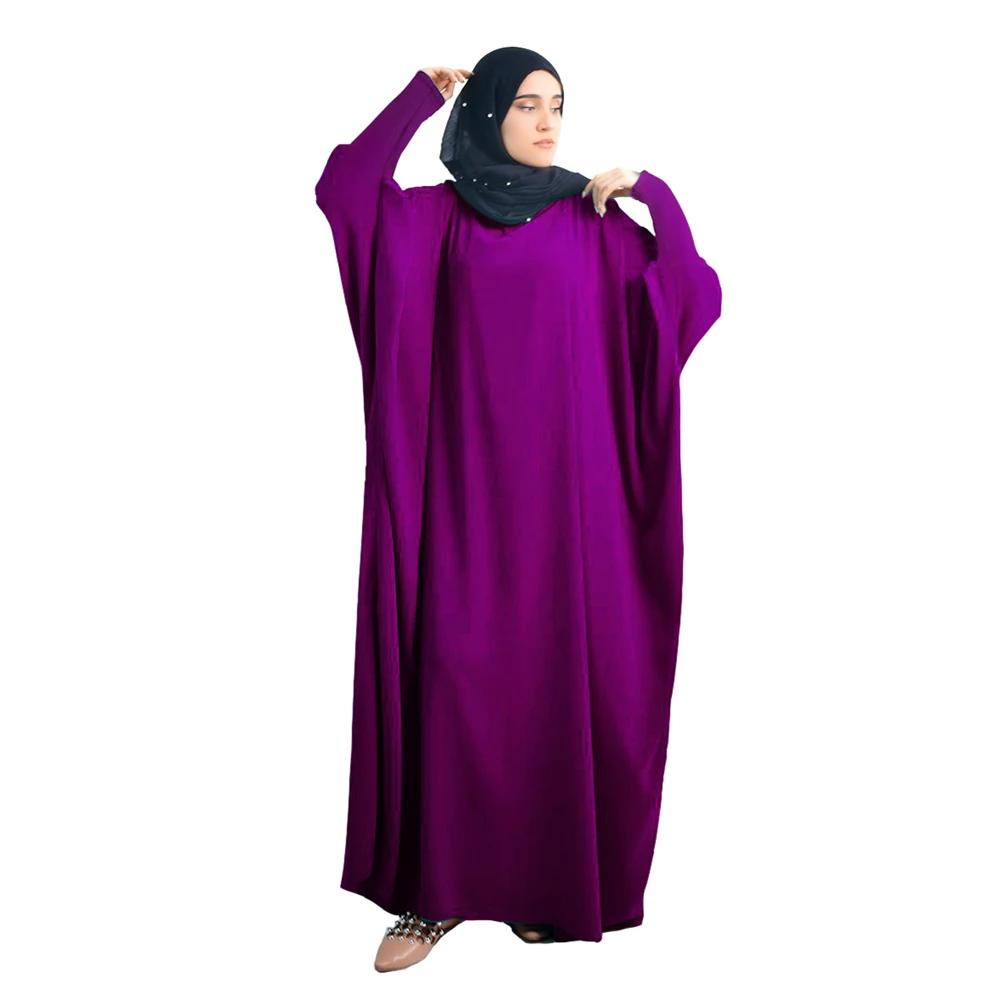 

Overhead Hijab Khimar Jilbab Muslim Abaya Eid Ramadan Burqa Prayer Garment One Piece Amira Women Islam Dress Turkey Modest Robe