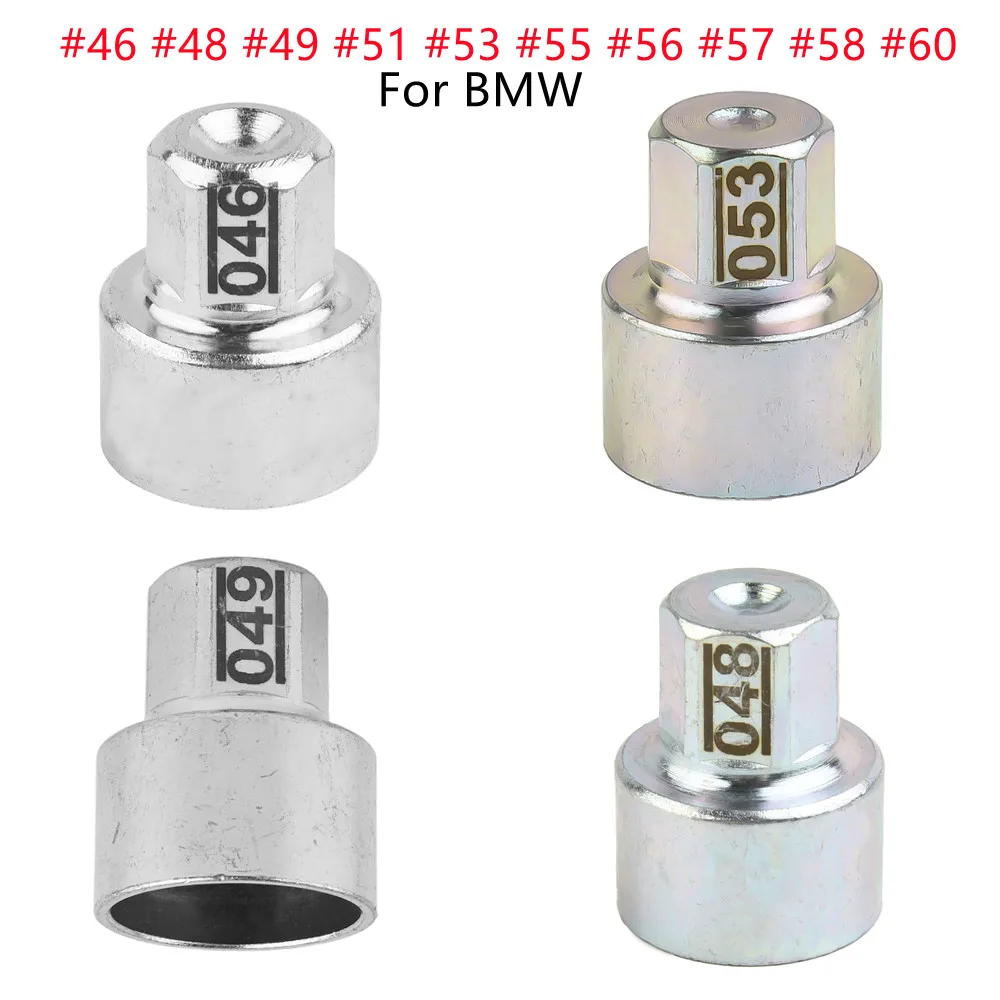 

Tire Wheel Lock Anti-Theft Screw Lug Nut Bolt #46/48/49/51/53/55/56/57/58/60 Removal Key Socket For BMW F20/F21 F30/F31 F32/F34