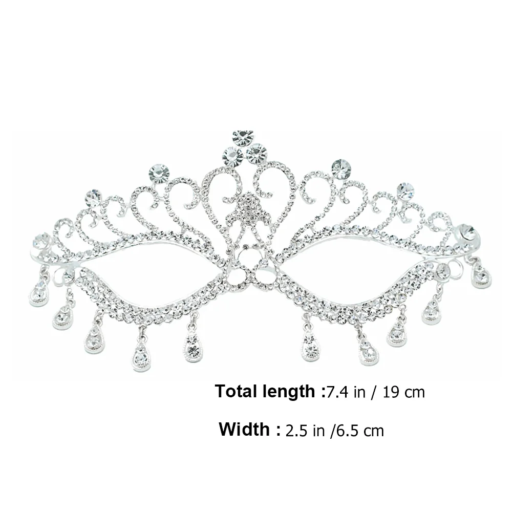 Маска ужасов макияж маскарадные костюмы Марди Гра венецианские стразы блестящая