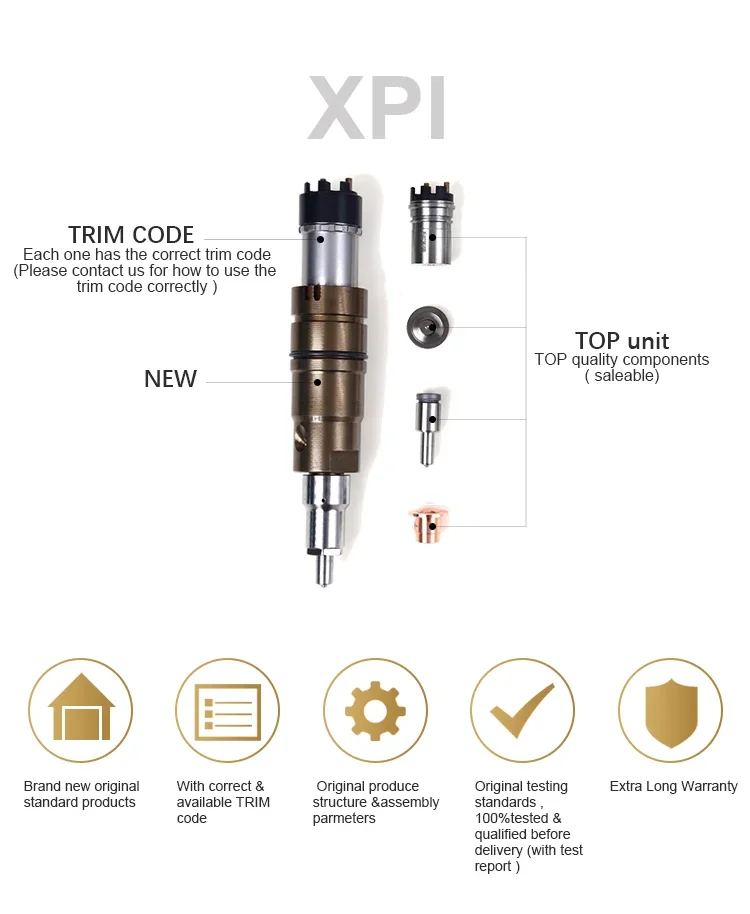 Новый топливный инжектор DC13 DC16 XPI для дизельного двигателя 2031836
