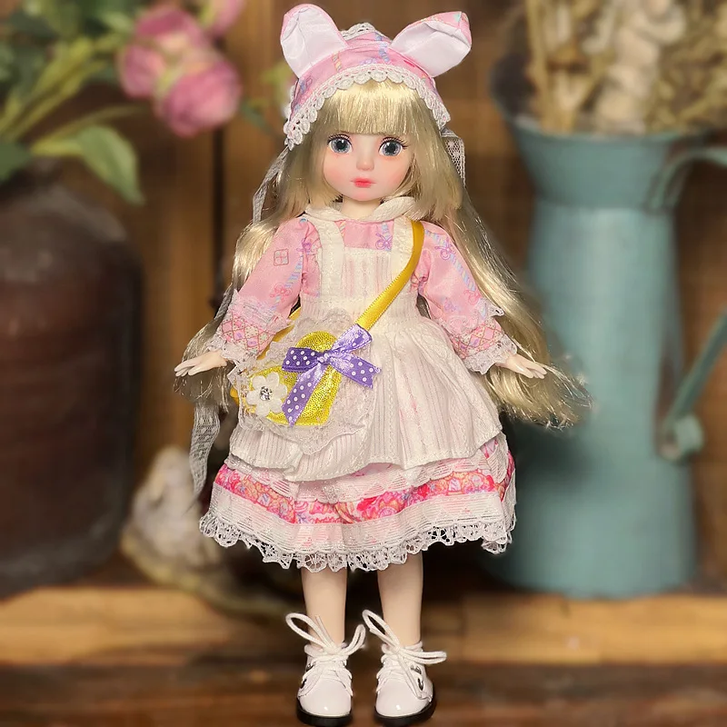 30 см кукла 16 Bjd кукла ручной работы куклы для макияжа с одеждой нарядная кукла BJD для девочек и дочек подарок на день рождения рождественские подарки (art.: 3920ca615ee09) - 3920ca615ee09