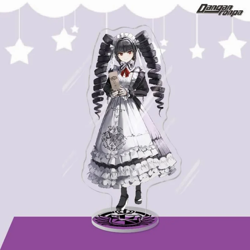 Фото Акриловая фигурка-стенд 15 см по аниме Danganronpa V3: Сайхара Шуичи, Кирогири Кёко. Настольный декор, коллекционный брелок, подарок. №3