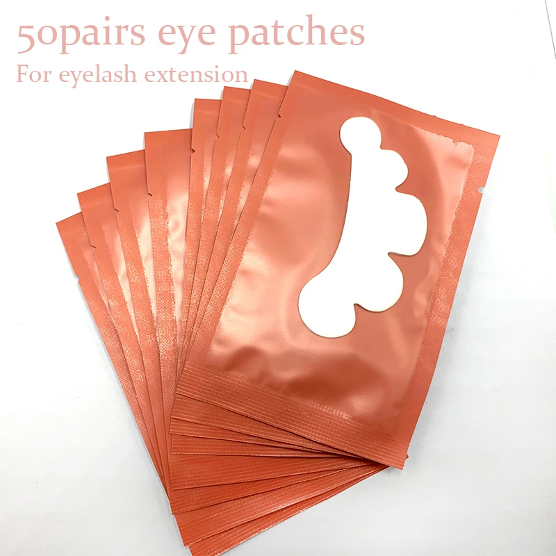 

Патчи для наращивания ресниц 50 парт/Лот, бумажные патчи для глаз, увлажняющие ворсовые ресницы, инструменты для макияжа в форме облака