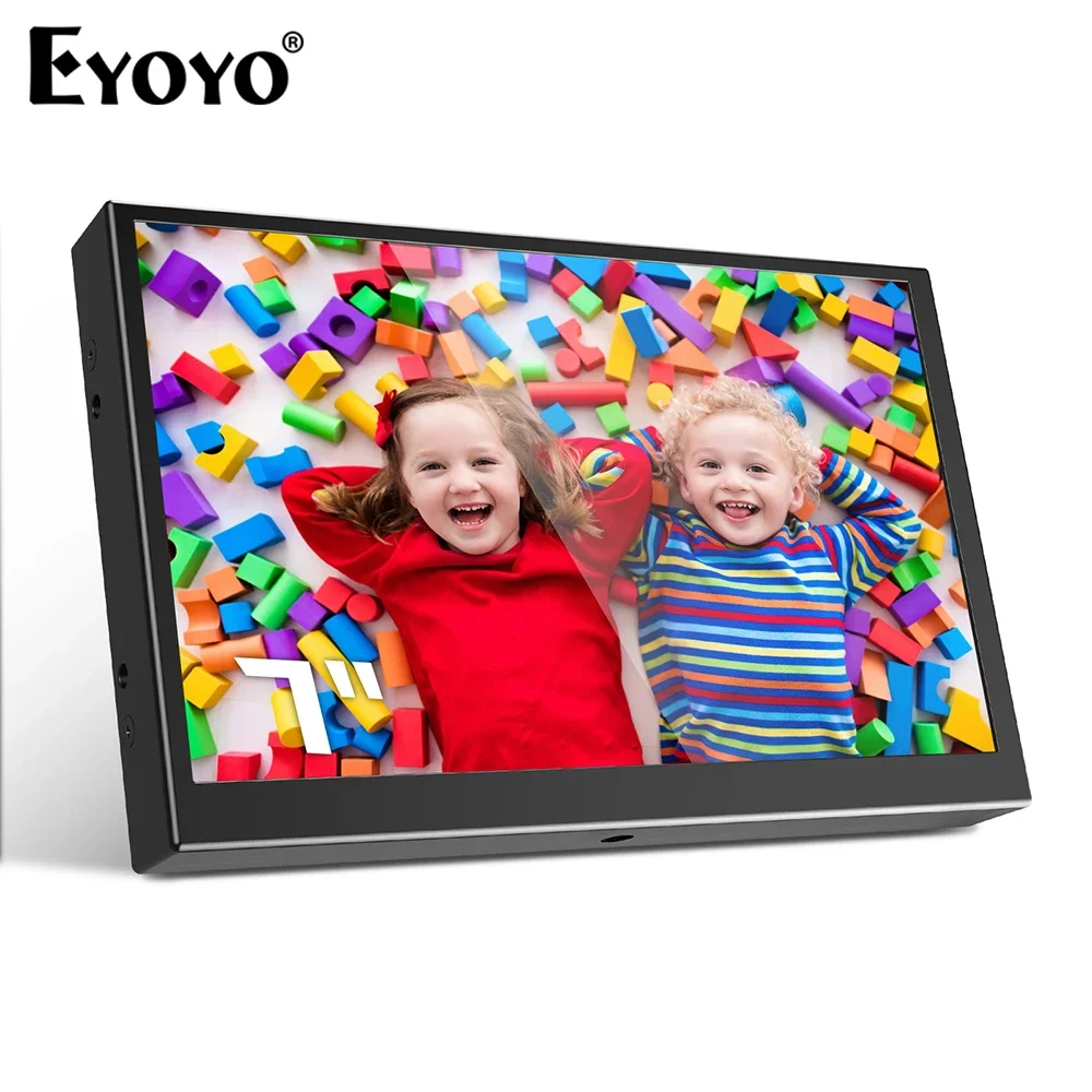 Eyoyo S701H HD 1024x600 Разрешение TFT ЖК-экран 7-дюймовый небольшой мини-монитор