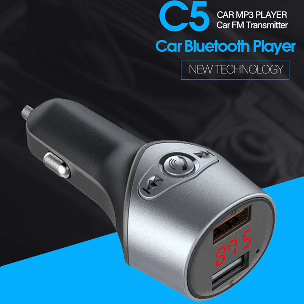 

Bluetooth Transmitter Car Charger FM Receiver MP3/WMA Player Replacement Tool Wireless Adapter