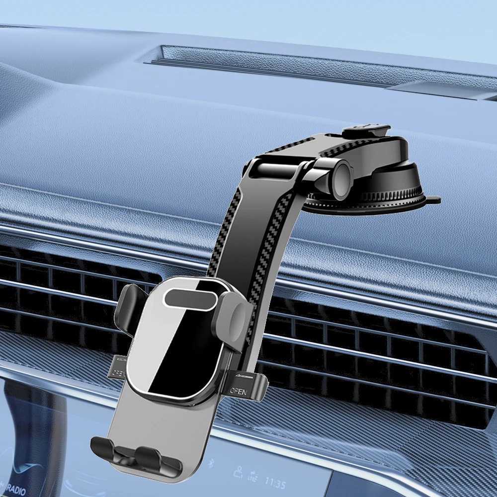 Автомобильный держатель для телефона на приборную панель с поворотом 360 градусов