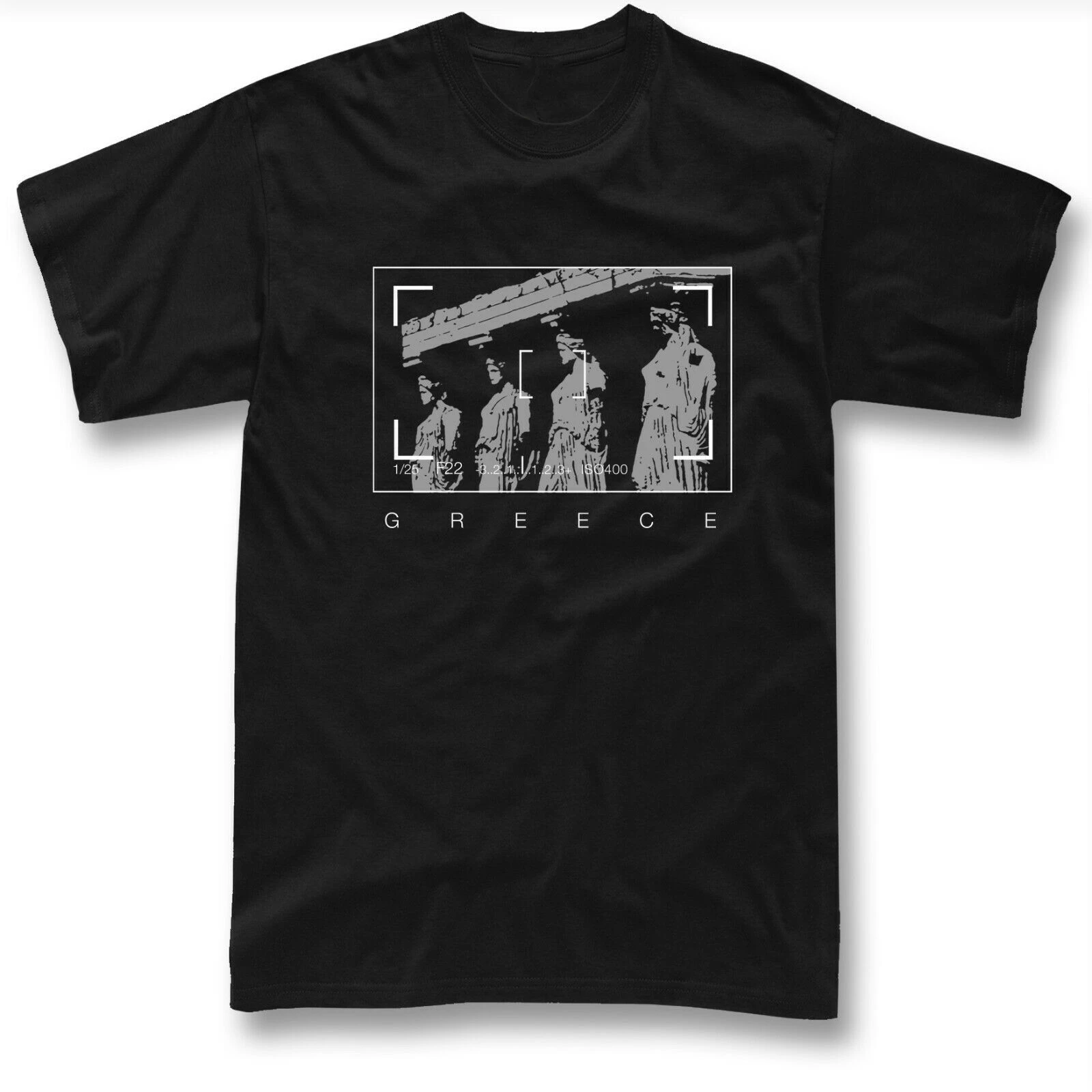 Мужская хлопковая футболка с коротким рукавом и круглым вырезом