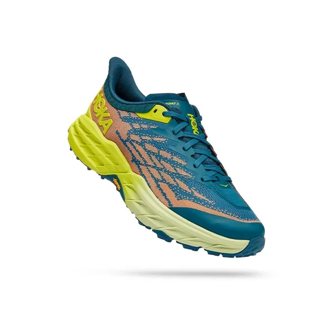 Фото Кроссовки Hoka One One Speedgoat 5 для бега по шоссе и пересеченной местности, износостойкие, с амортизацией, для активного отдыха и пробежек №3