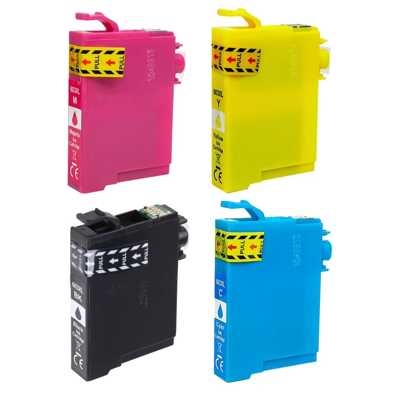 

Совместим с Epson603XL 603 для 2810 2830 xp2100 3105 4100 4105 чернильный картридж, Прямая поставка