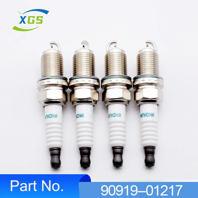 

4Pcs 90919-01217 Iridium Spark Plug For Toyota RAV4 Corolla 4Runner Celica Matrix MR2 1.3L 99-08 Yaris 9091901217 SK16R11