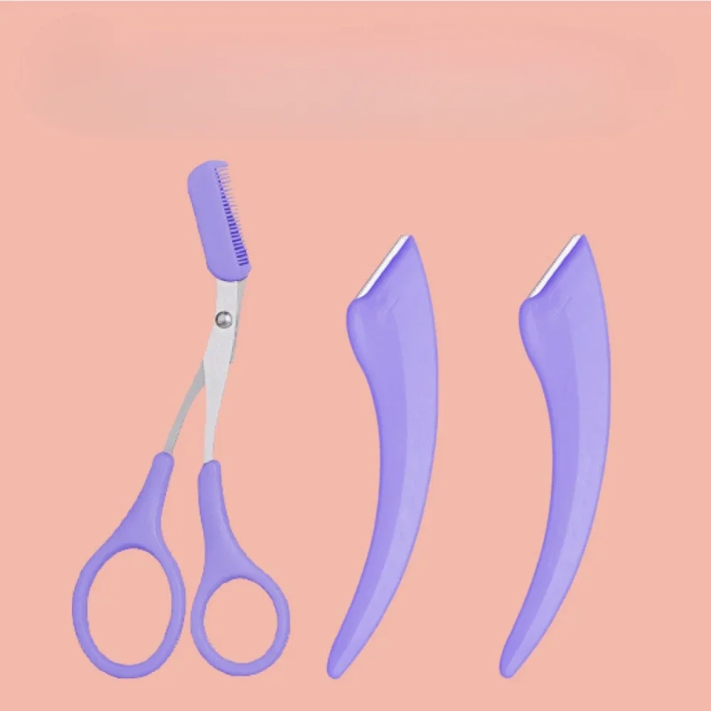 2 шт. ножницы для бровей из нержавеющей стали