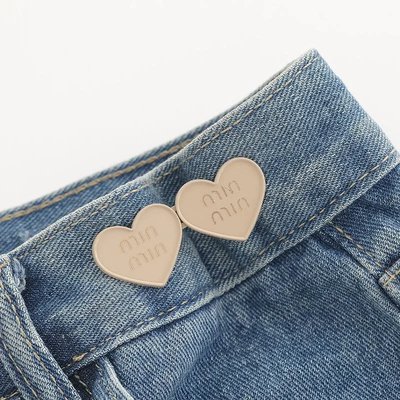 Регулятор пуговиц с бантом для брюк и юбок 1 шт. натяжитель талии регулируемая