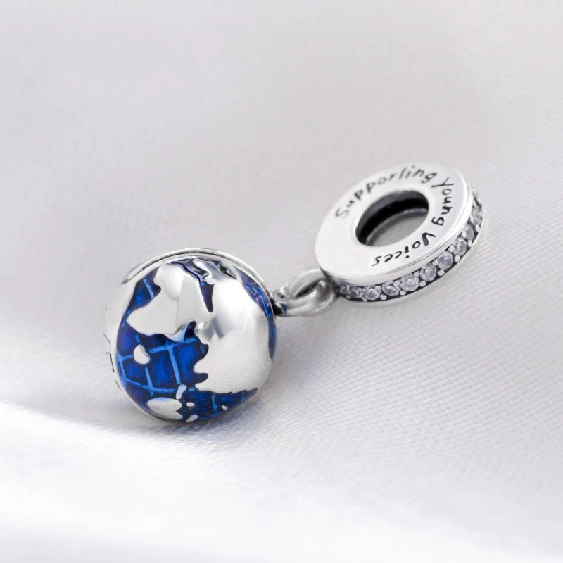Шармы plata de ley 925 шармы подходят для оригинальных браслетов pandora Серебряный