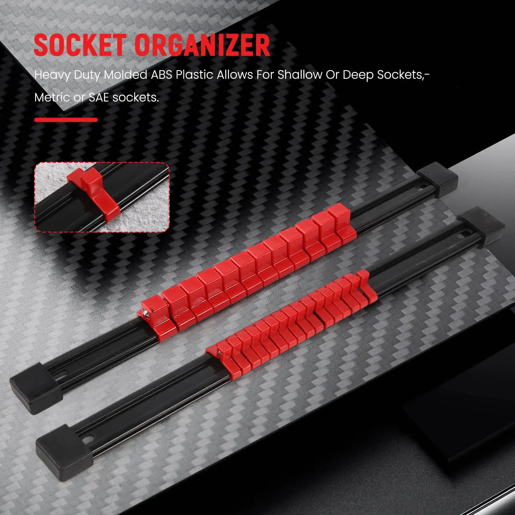 Органайзер для розеток из АБС-пластика держатель привода привод 1/4 дюйма x 32